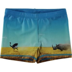 NWOT MOLO Norton Placed Swim Shorts With Digital Print